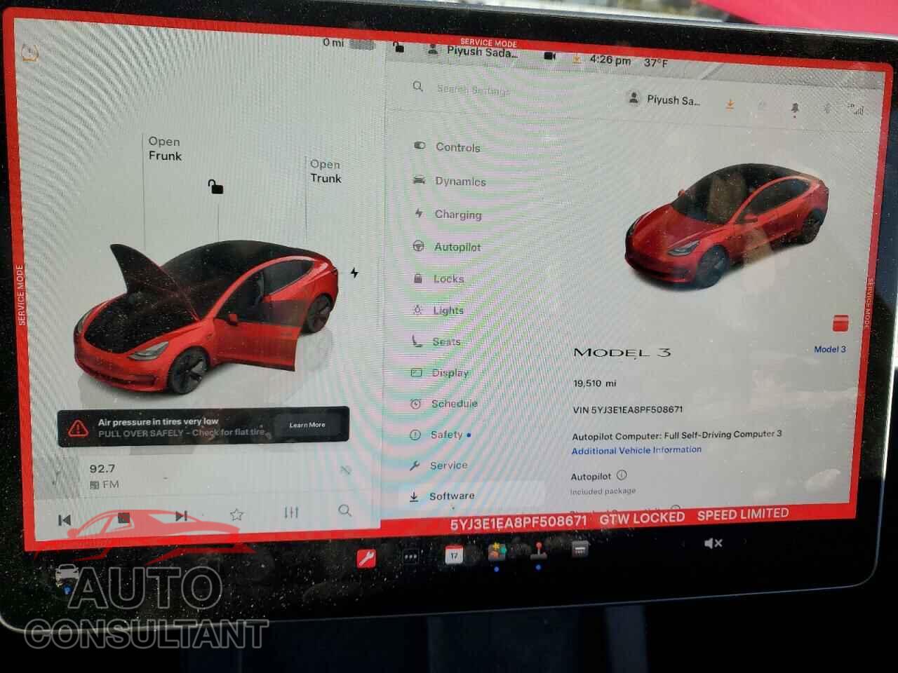 TESLA MODEL 3 2023 - 5YJ3E1EA8PF508671