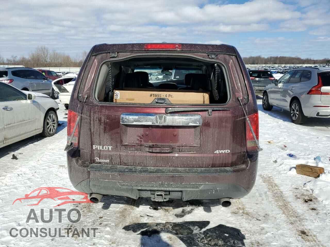 HONDA PILOT 2012 - 5FNYF4H75CB060386