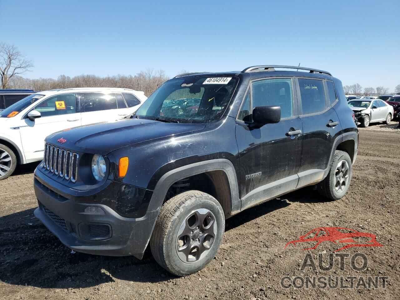 JEEP RENEGADE 2017 - ZACCJBAH3HPG30725