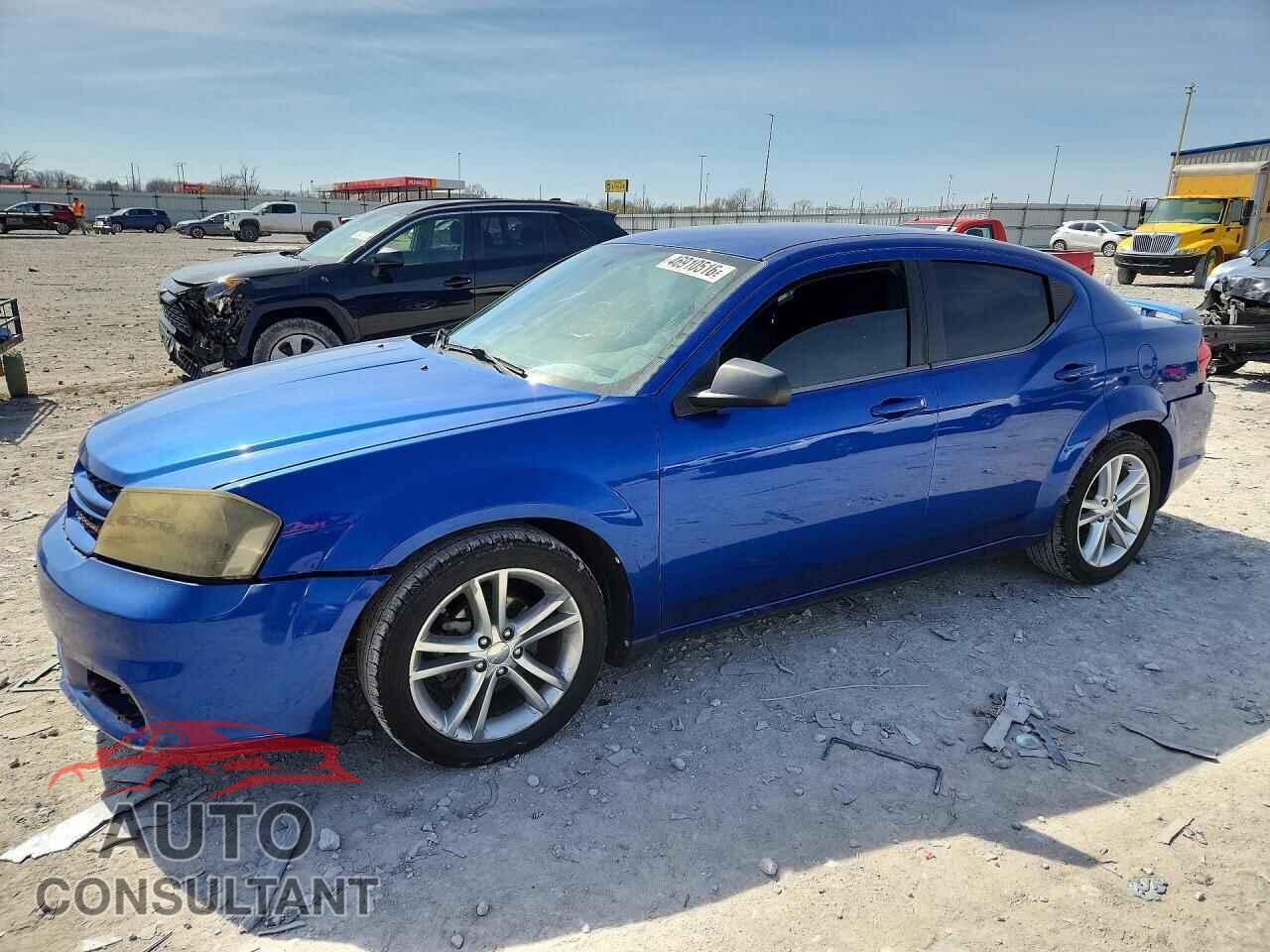 DODGE AVENGER 2013 - 1C3CDZAG1DN768598