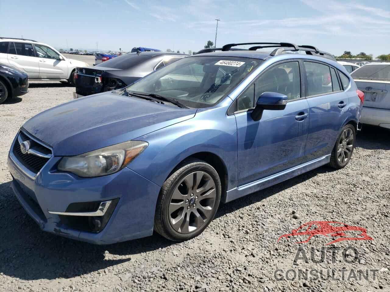 SUBARU IMPREZA 2016 - JF1GPAY69G8294489