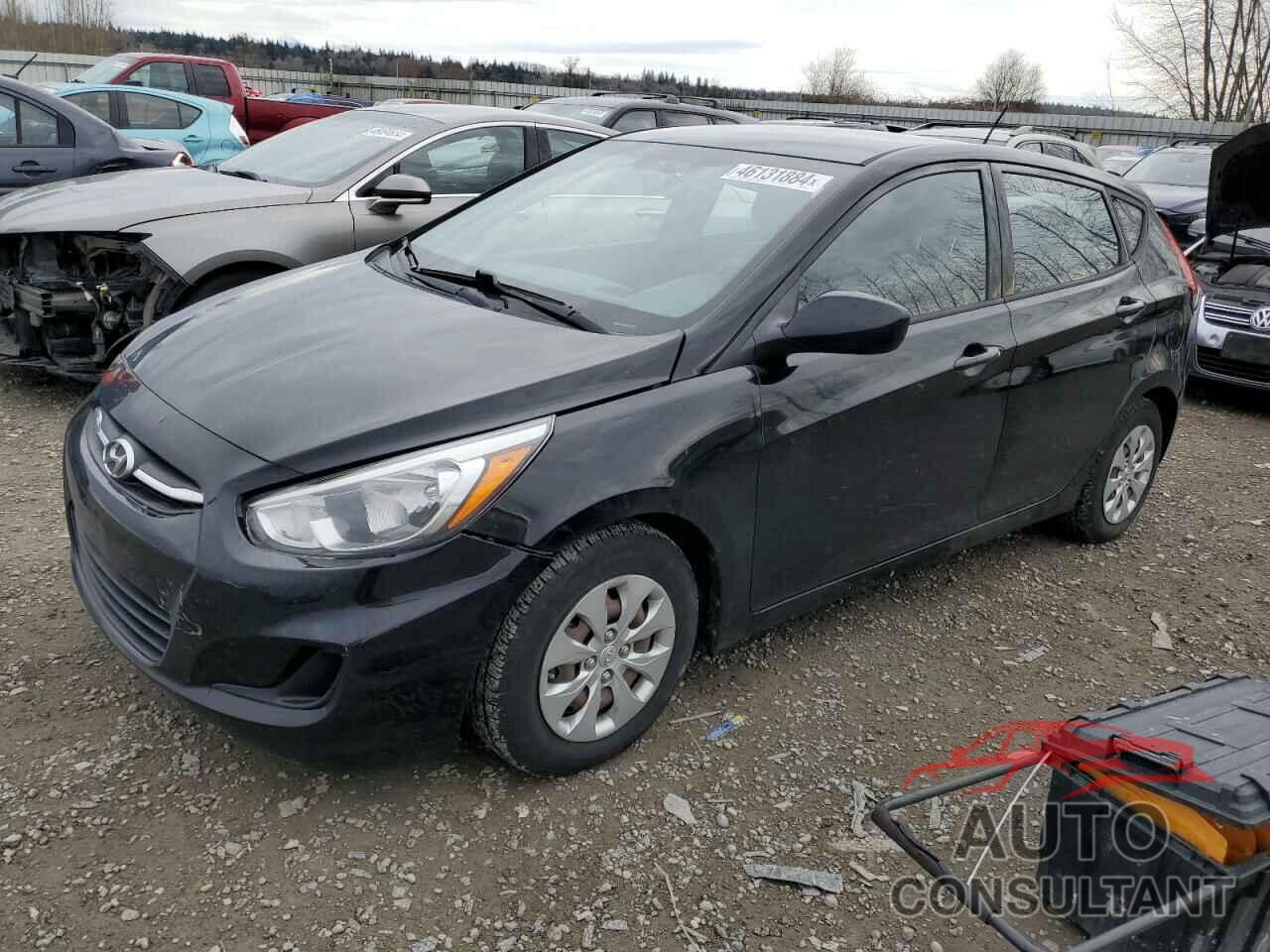 HYUNDAI ACCENT 2016 - KMHCT5AE5GU241093