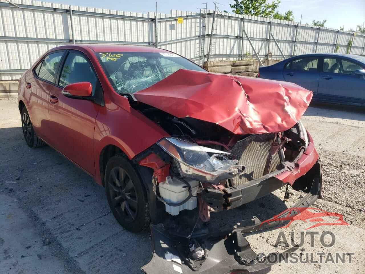 TOYOTA COROLLA 2016 - 5YFBURHE6GP492955