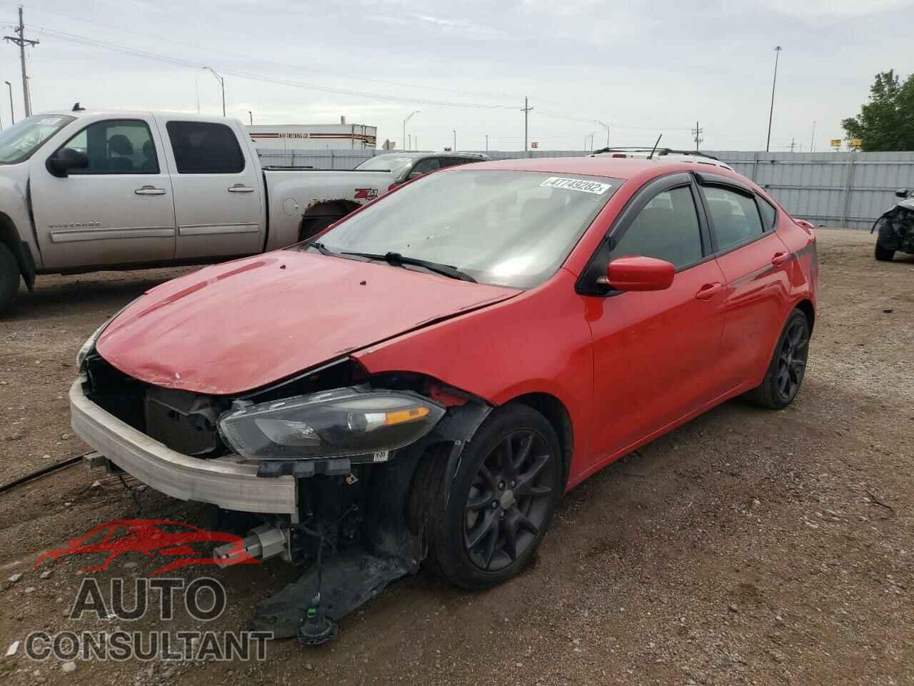 DODGE DART 2016 - 1C3CDFBB1GD624058