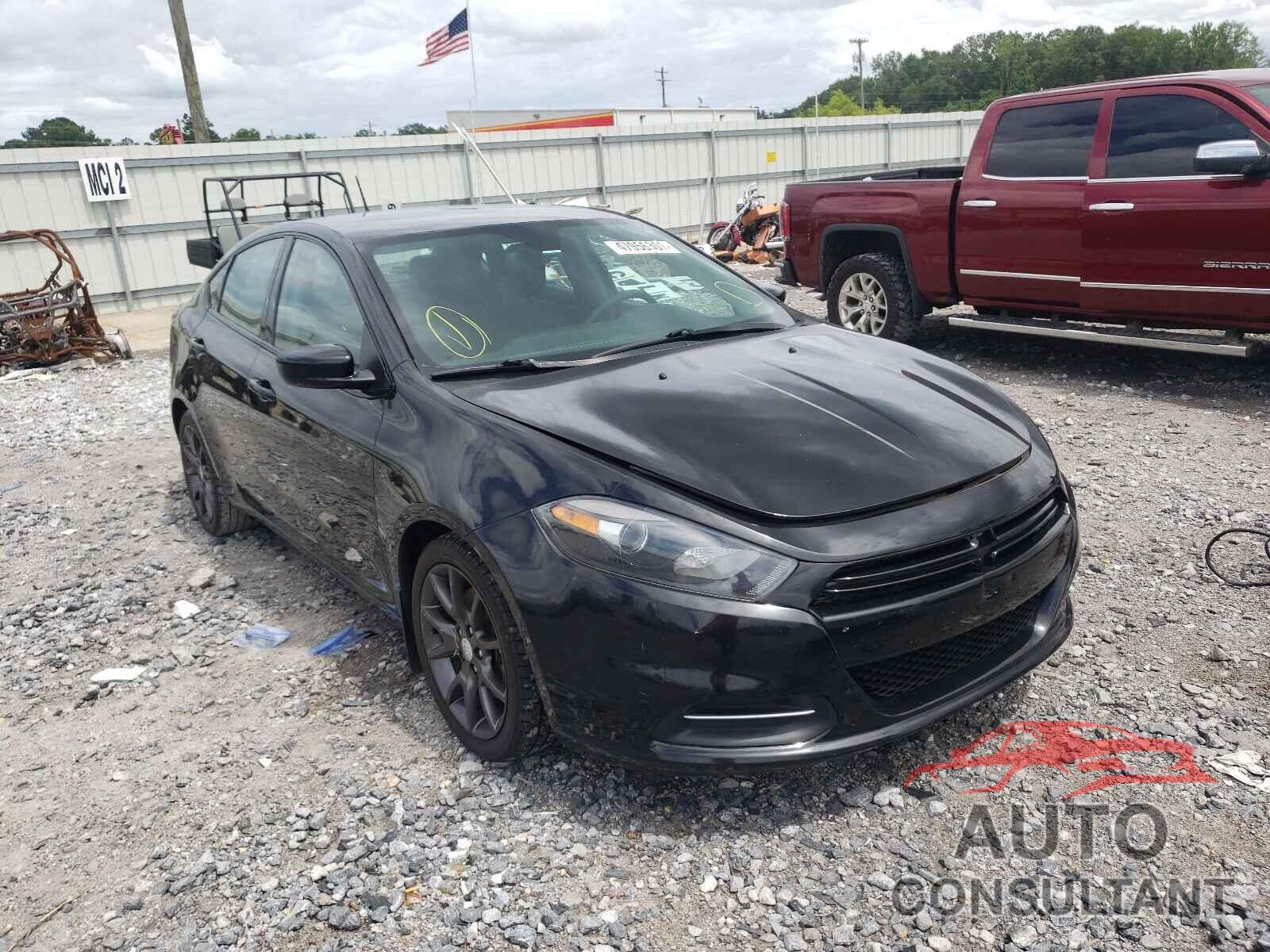 DODGE DART 2016 - 1C3CDFAAXGD549112