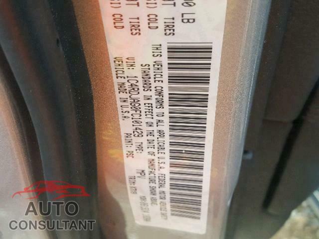 DODGE DURANGO SXT 2015 - 1C4RDJAG0FC101429