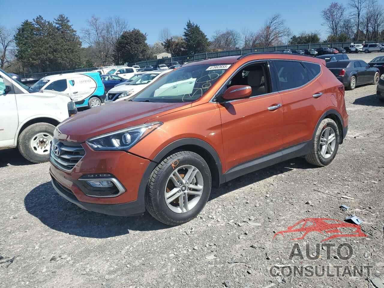 HYUNDAI SANTA FE 2018 - 5XYZU3LB8JG510229