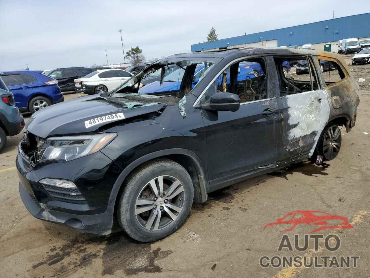 HONDA PILOT 2018 - 5FNYF6H54JB014989