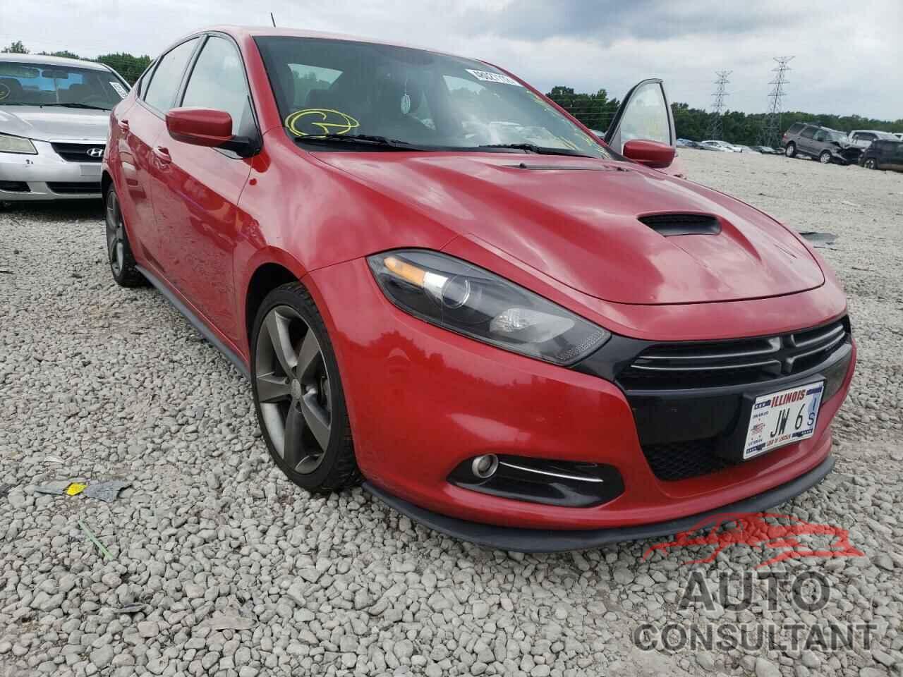 DODGE DART 2016 - 1C3CDFEB7GD585021