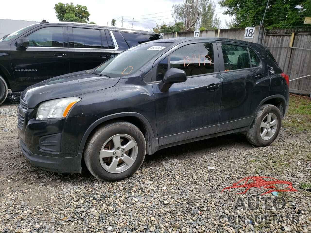 CHEVROLET TRAX 2015 - KL7CJPSB6FB253335