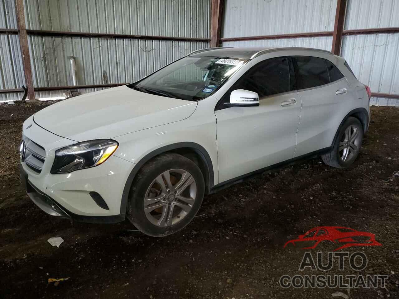 MERCEDES-BENZ GLA-CLASS 2015 - WDCTG4GBXFJ032071