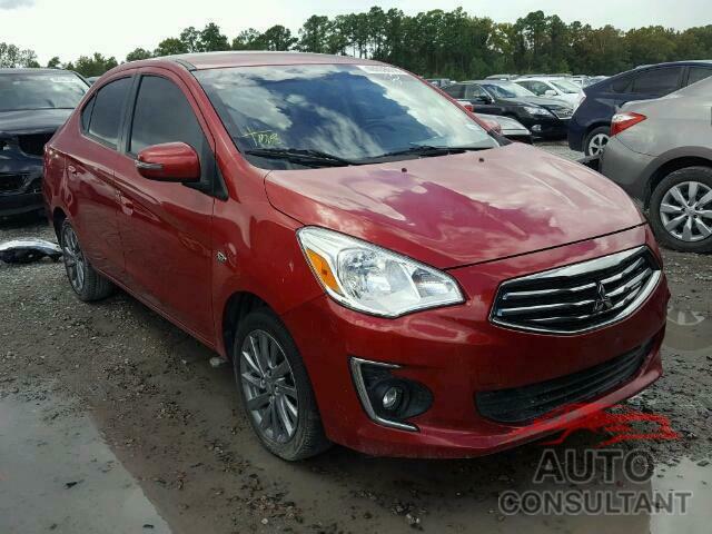 MITSUBISHI MIRAGE 2017 - ML32F4FJ6HHF07728