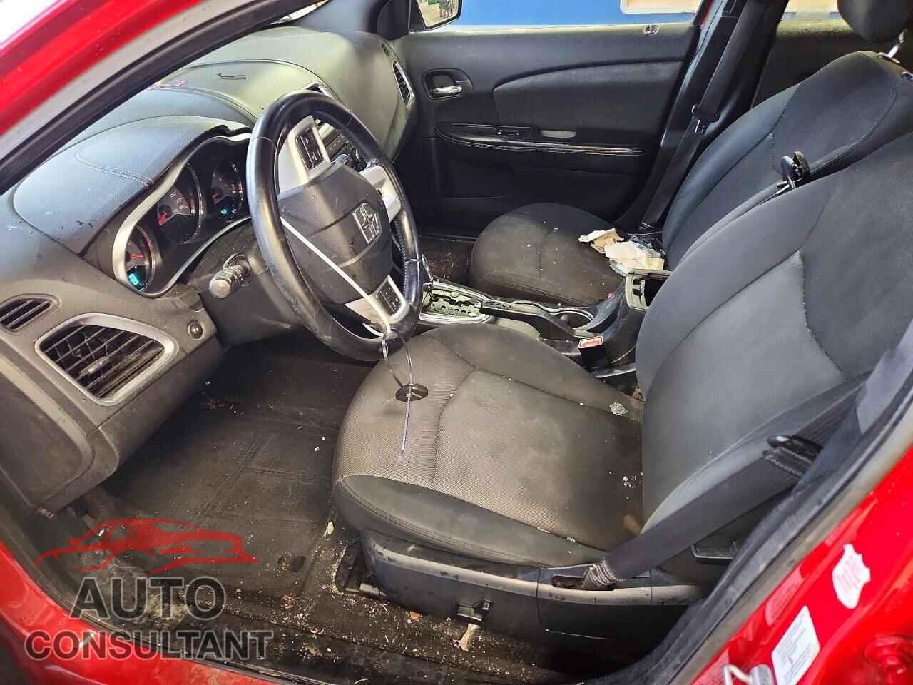 DODGE AVENGER 2012 - 1C3CDZCB6CN157448
