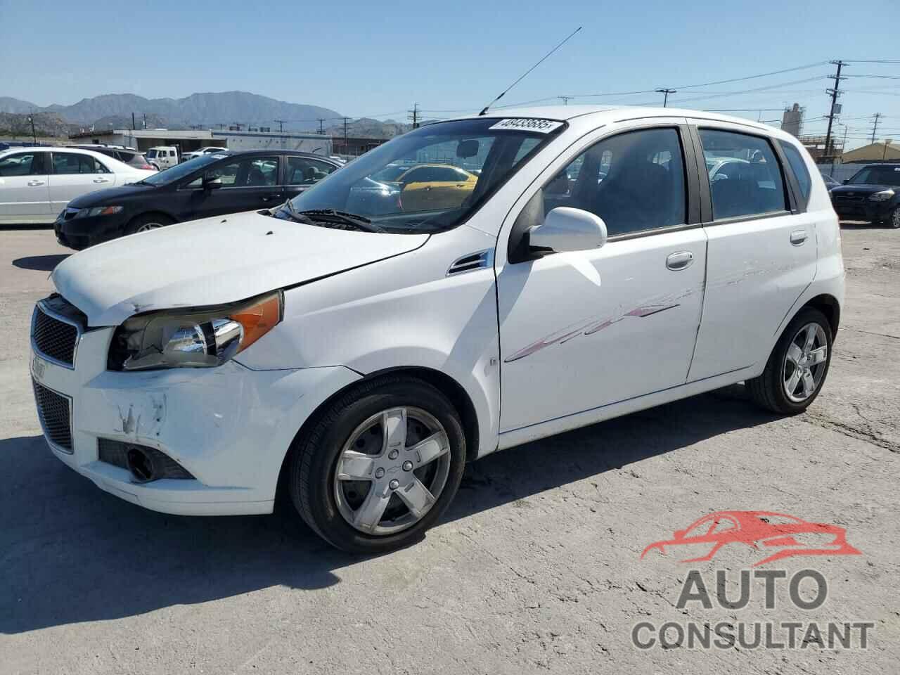 CHEVROLET AVEO 2009 - KL1TG66E49B385473