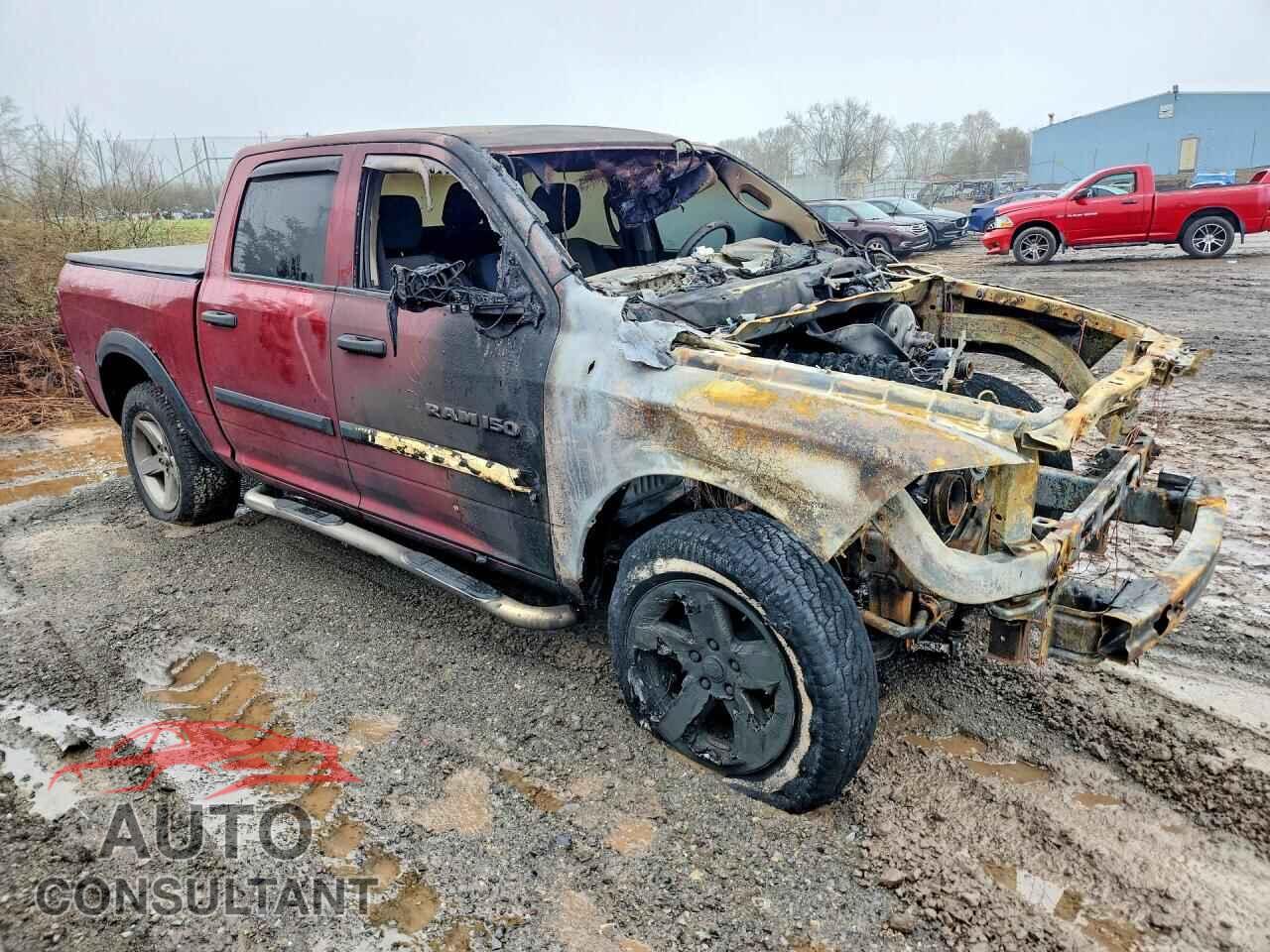 DODGE RAM 1500 2012 - 1C6RD7KT3CS198701