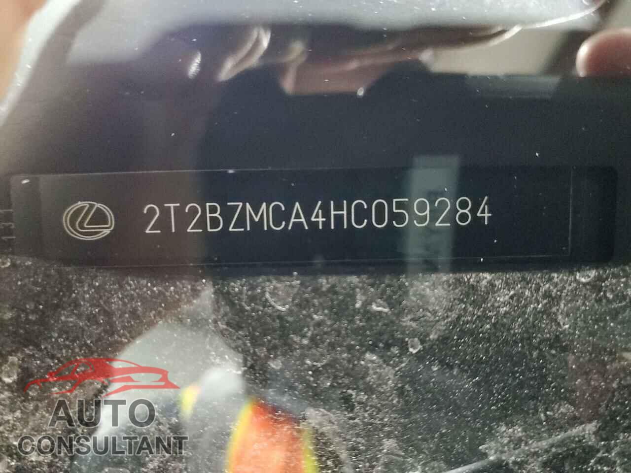 LEXUS RX350 2017 - 2T2BZMCA4HC059284