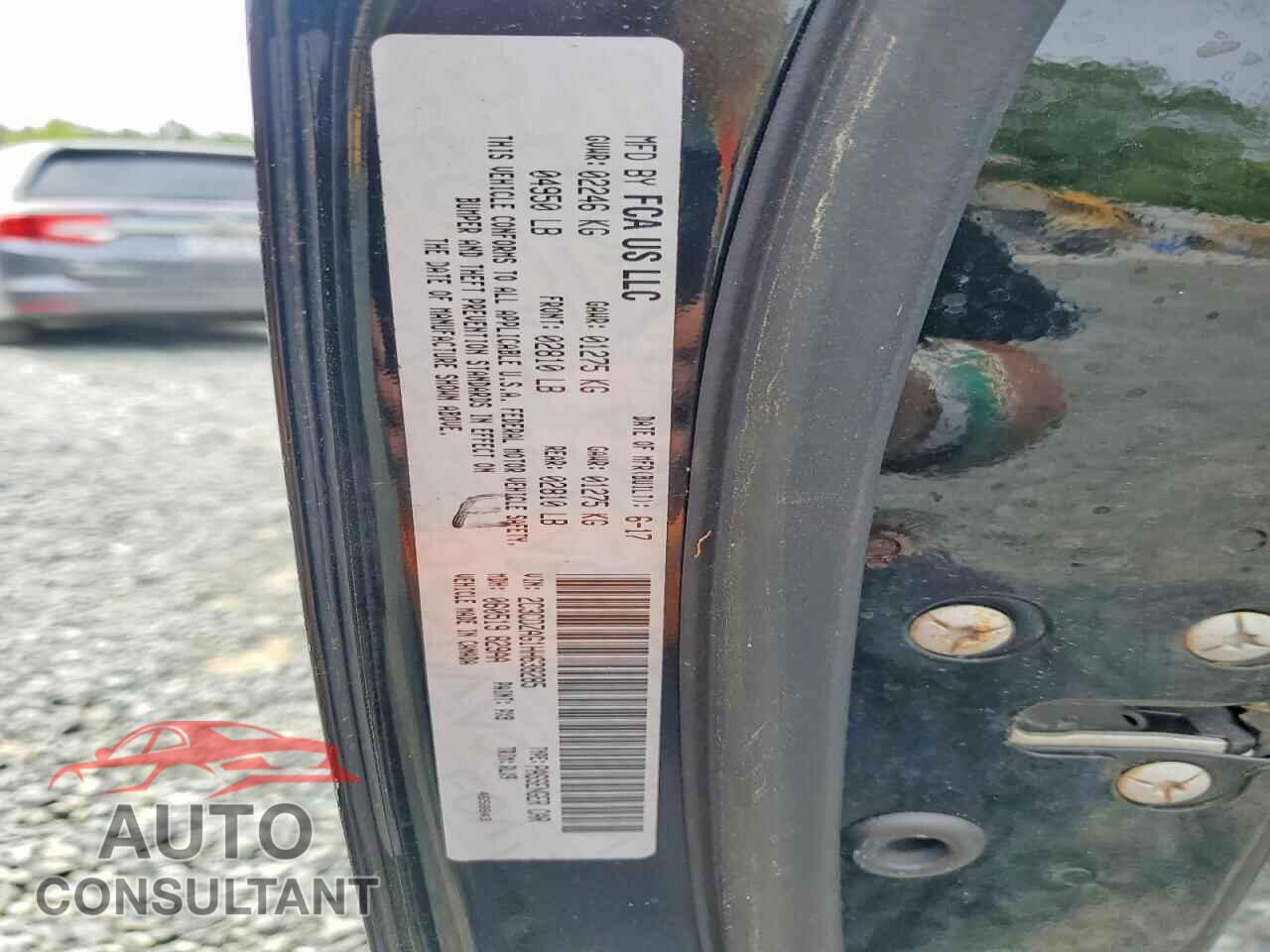 DODGE CHALLENGER 2017 - 2C3CDZAG1HH638285