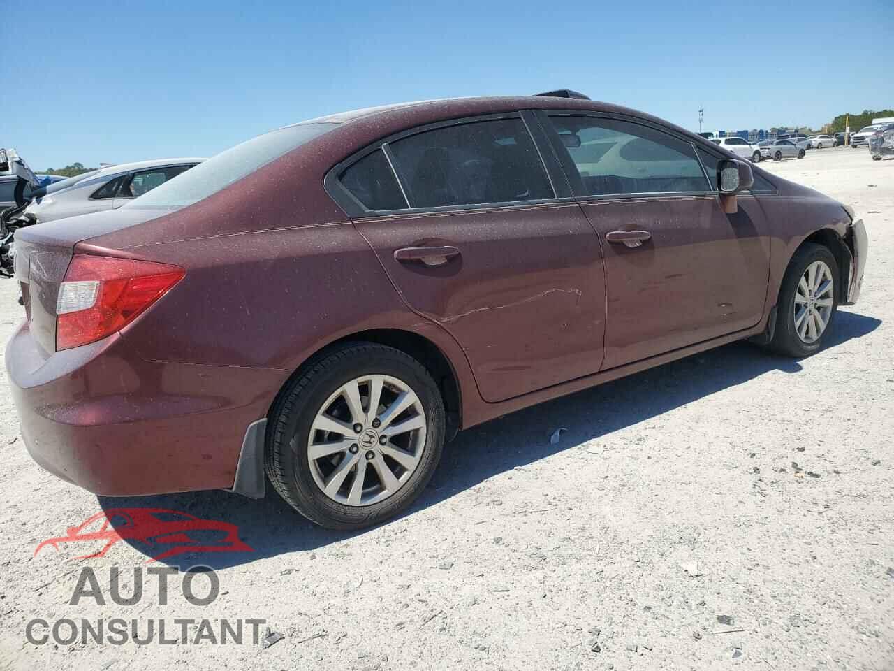 HONDA CIVIC 2012 - 19XFB2F88CE089180