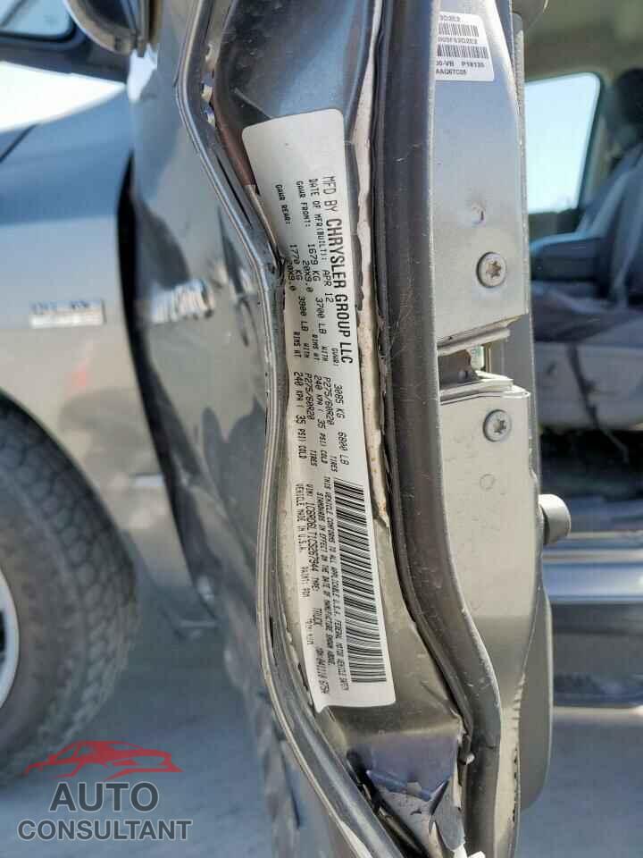 DODGE RAM 1500 2012 - 1C6RD6LT1CS267944