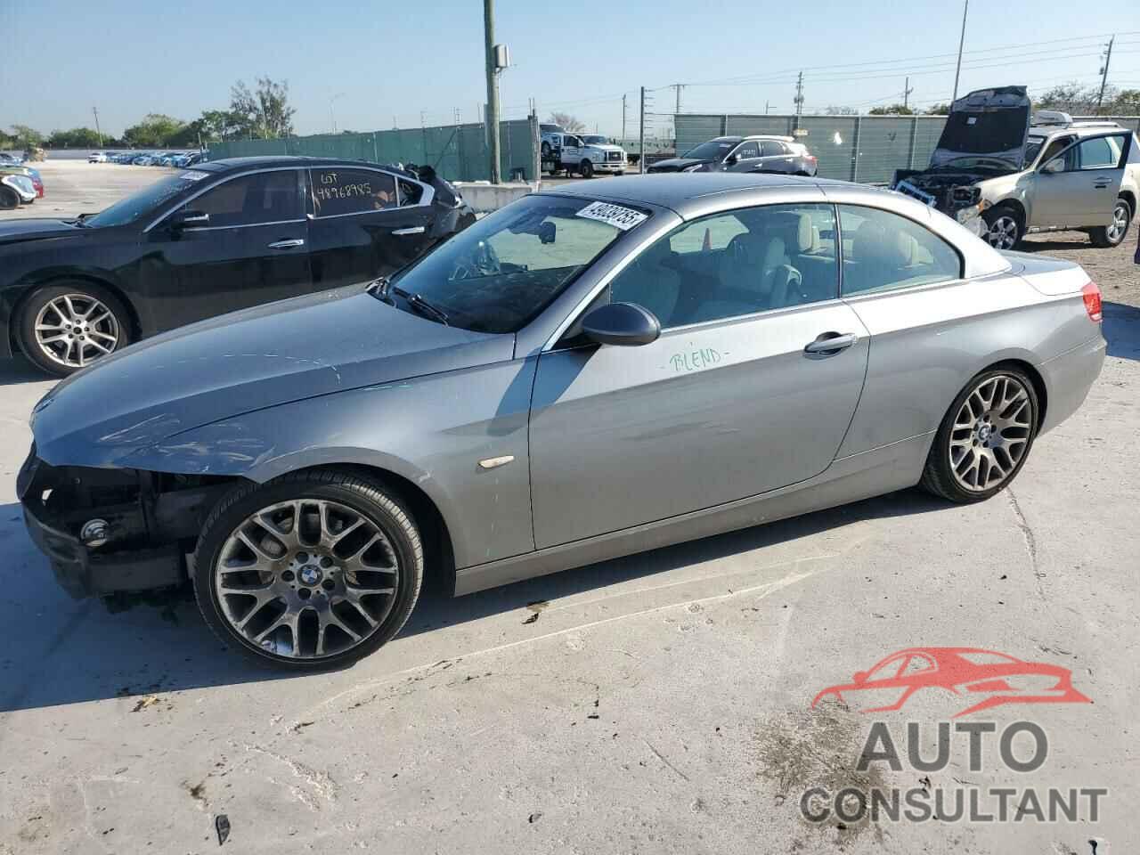 BMW 3 SERIES 2009 - WBAWL13549PX24225