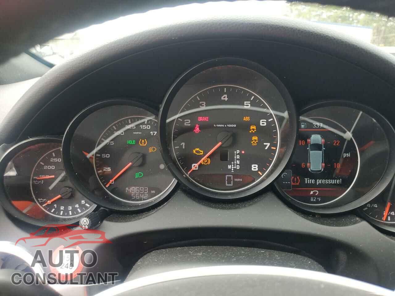 PORSCHE CAYENNE 2012 - WP1AA2A2XCLA09027