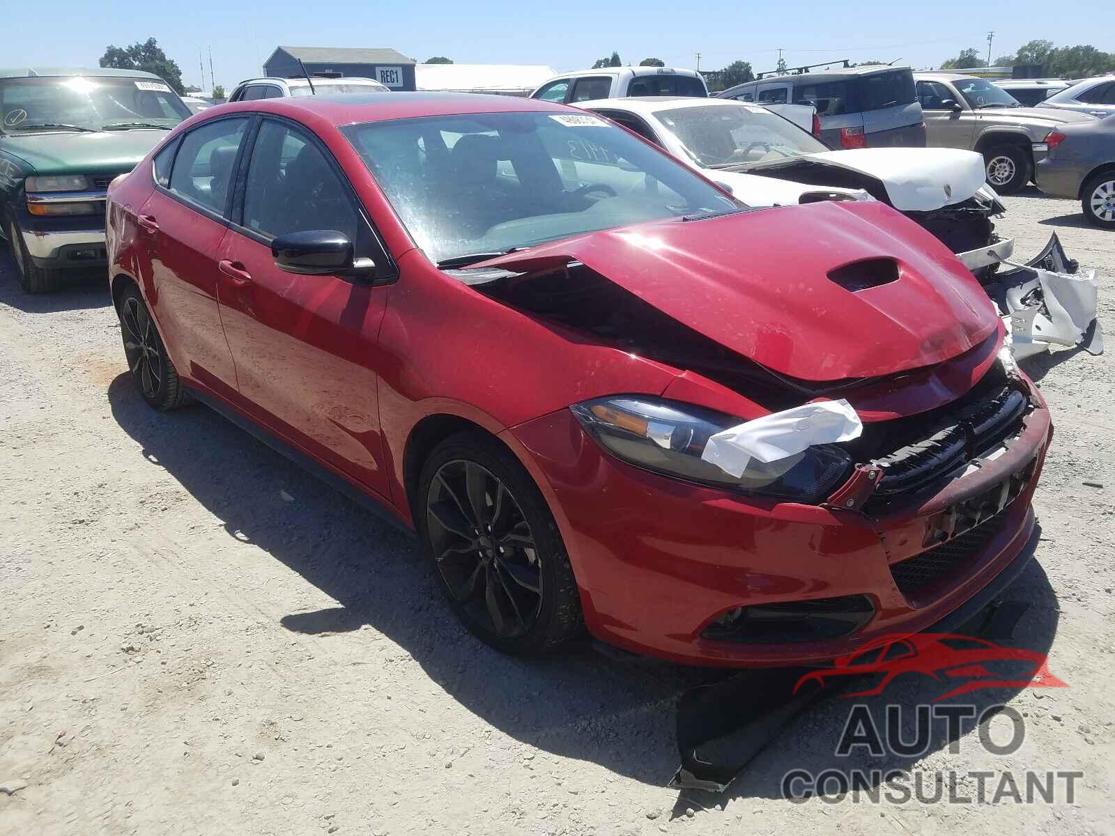 DODGE DART 2016 - 1C3CDFEB8GD701701