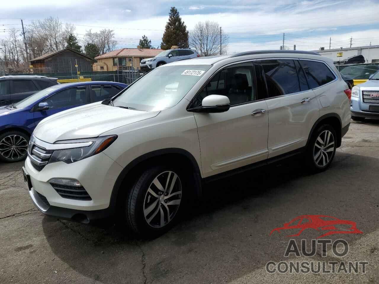 HONDA PILOT 2017 - 5FNYF6H09HB019359
