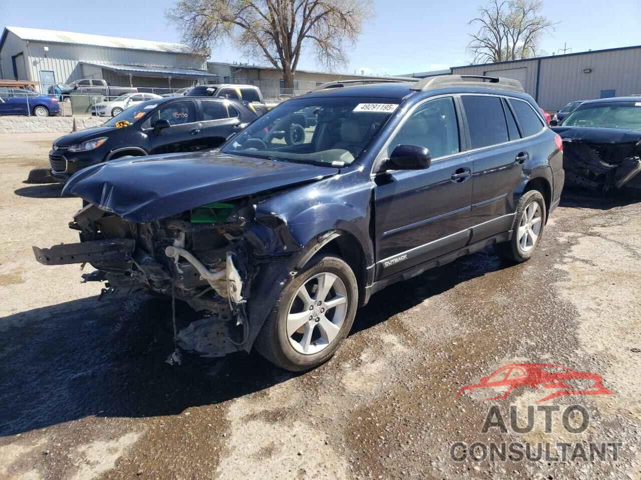 SUBARU OUTBACK 2013 - 4S4BRCKC0D3290411
