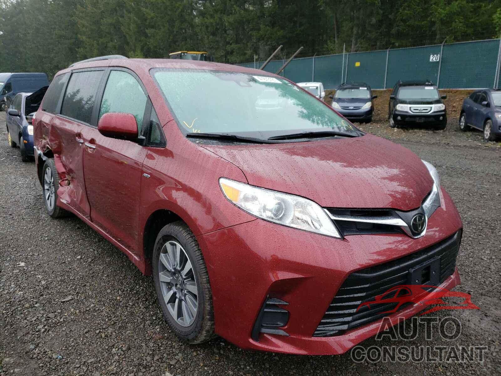 TOYOTA SIENNA 2020 - 5TDJZ3DC0LS249772