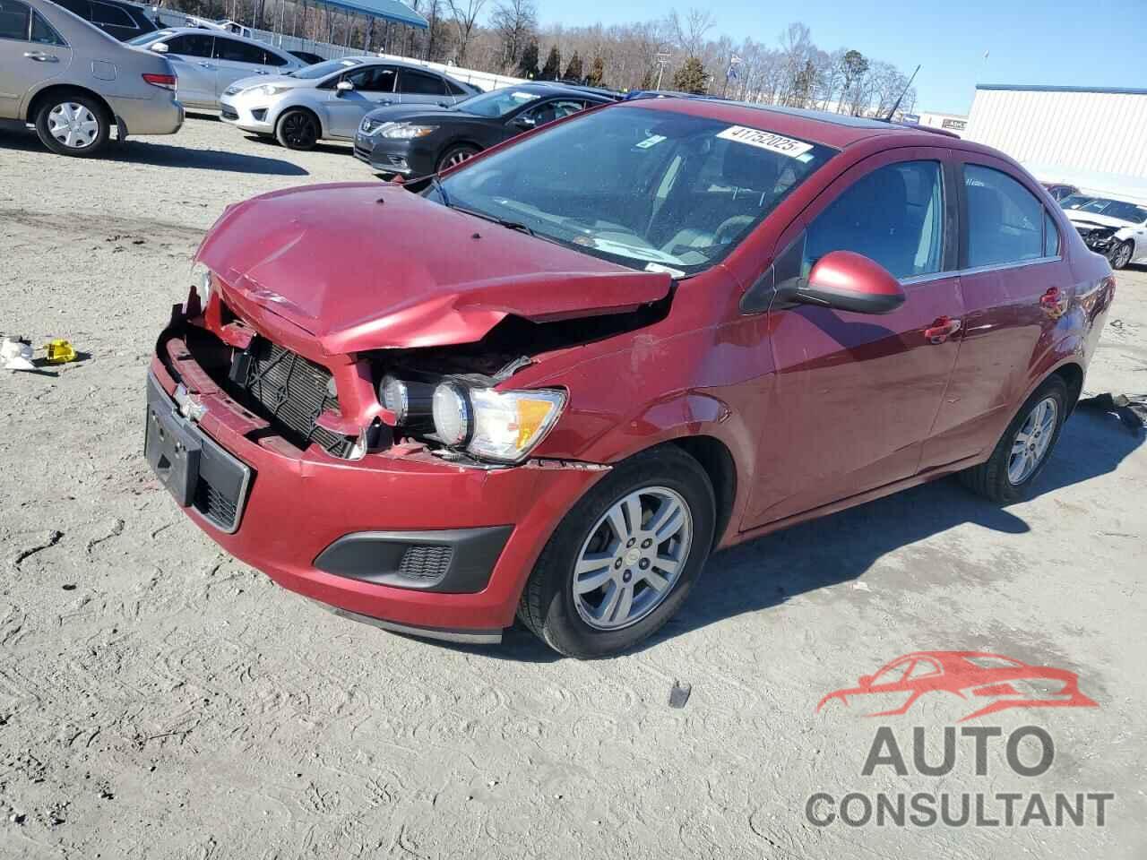 CHEVROLET SONIC 2012 - 1G1JC5SHXC4207030