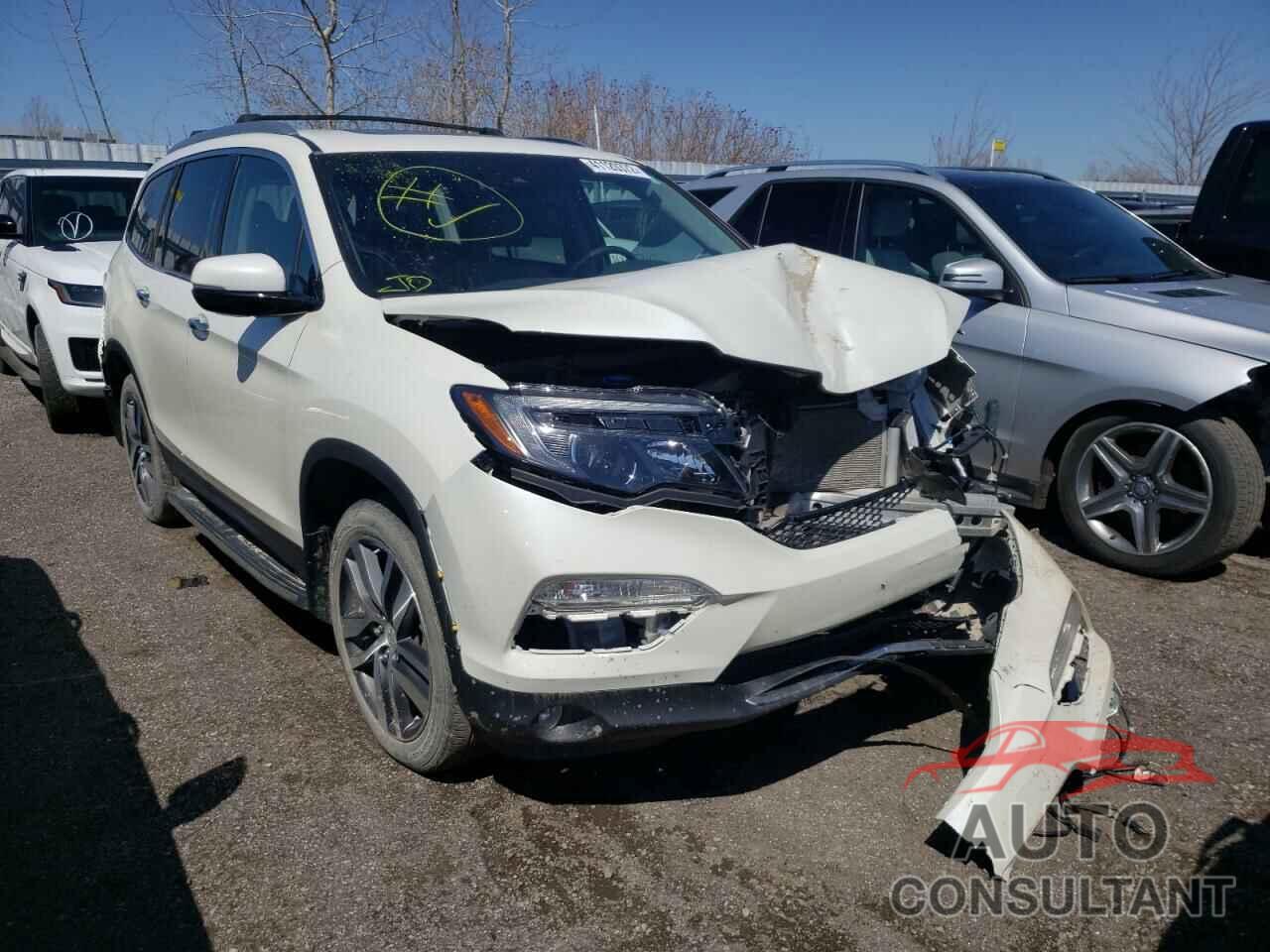HONDA PILOT 2017 - 5FNYF6H93HB509391