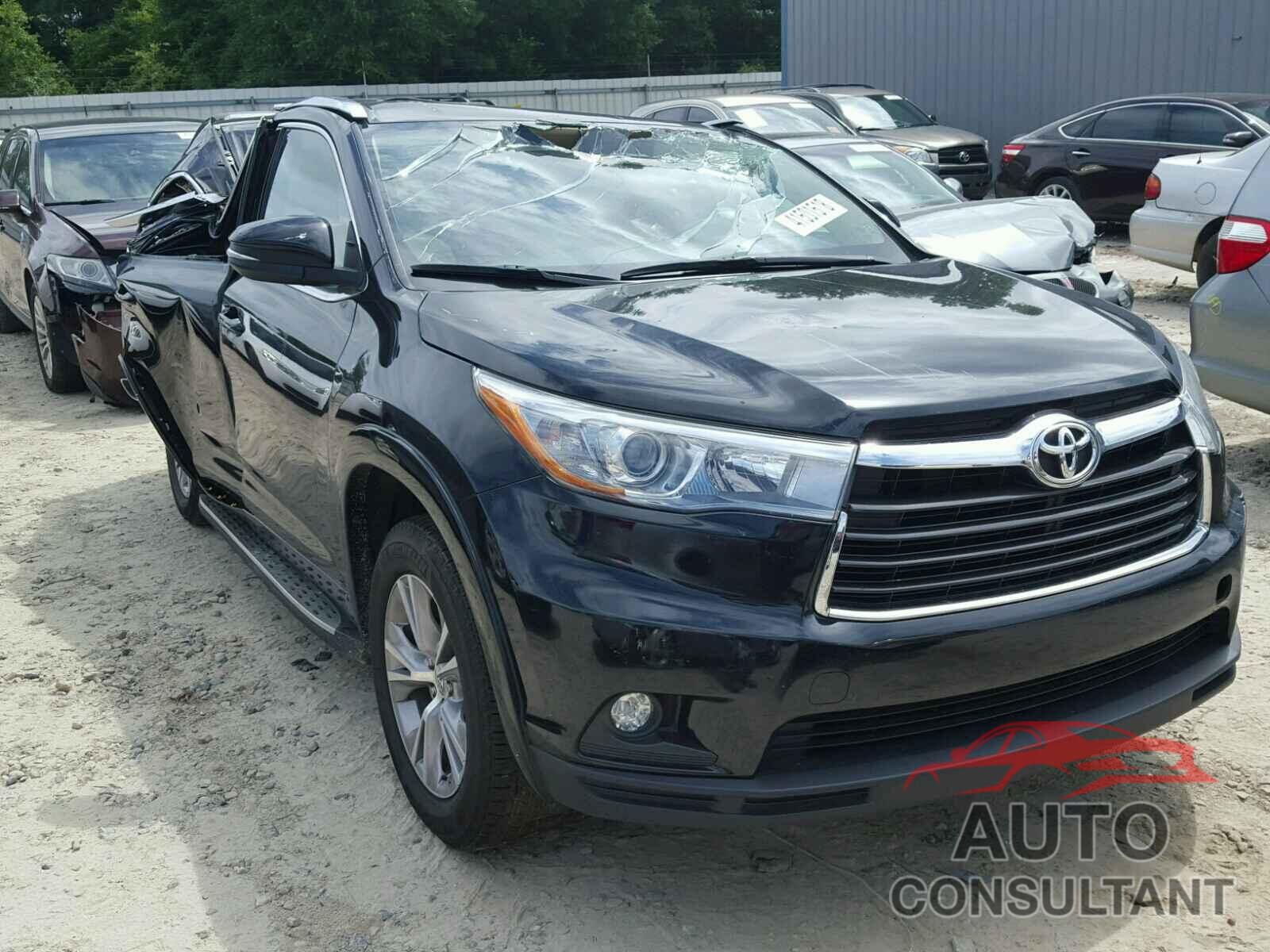TOYOTA HIGHLANDER 2015 - 5TDKKRFH4FS096855