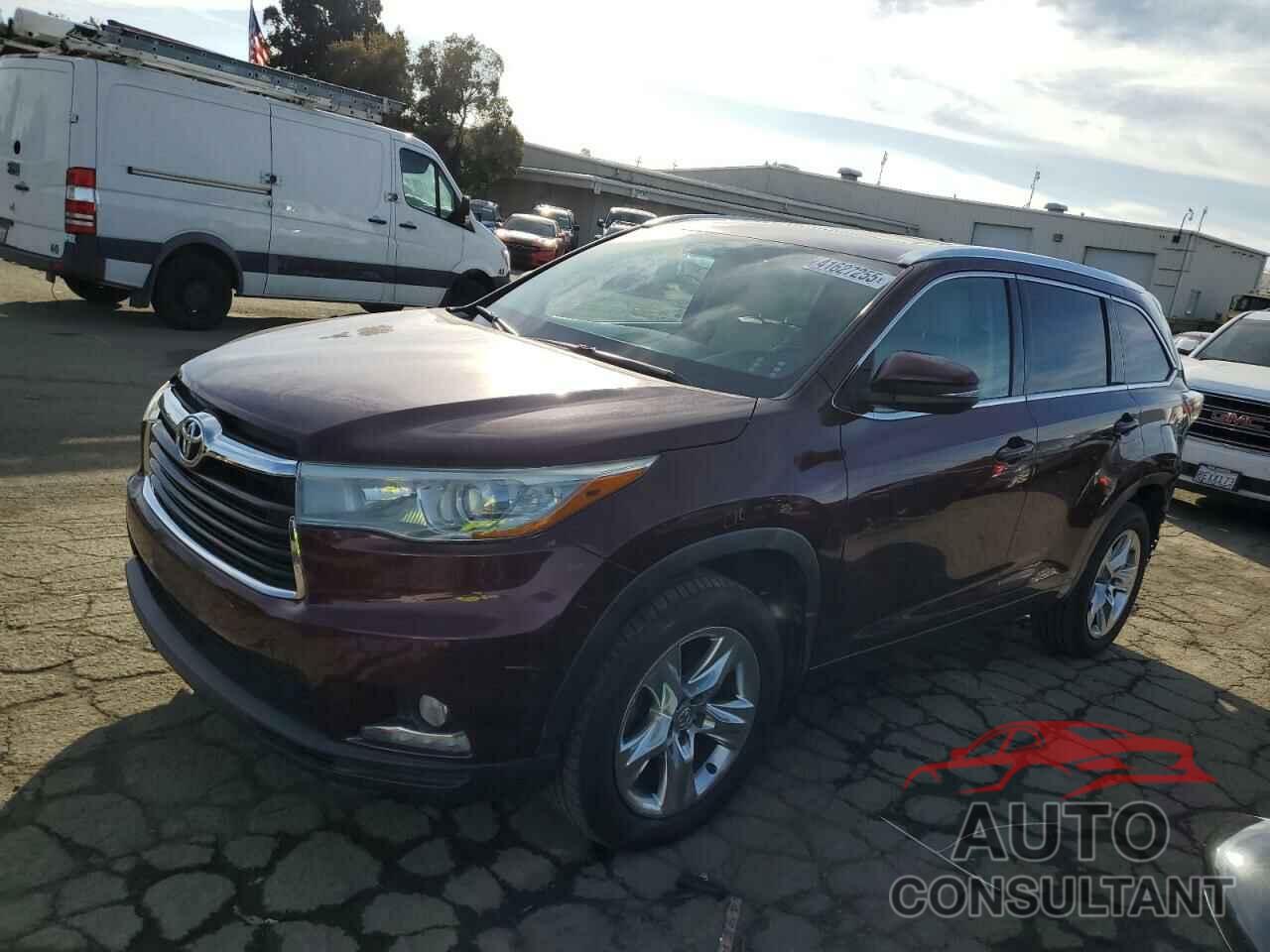 TOYOTA HIGHLANDER 2015 - 5TDDKRFH5FS116474