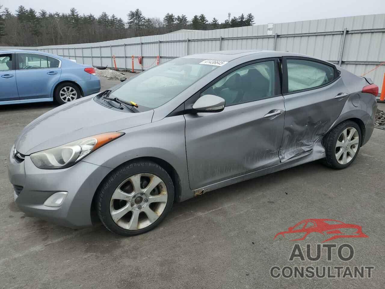 HYUNDAI ELANTRA 2012 - KMHDH4AE9CU251782