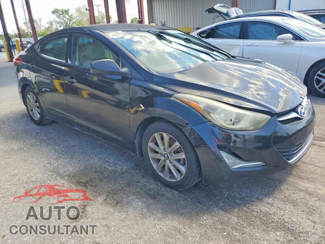 HYUNDAI ELANTRA 2014 - KMHDH4AE2EU104609