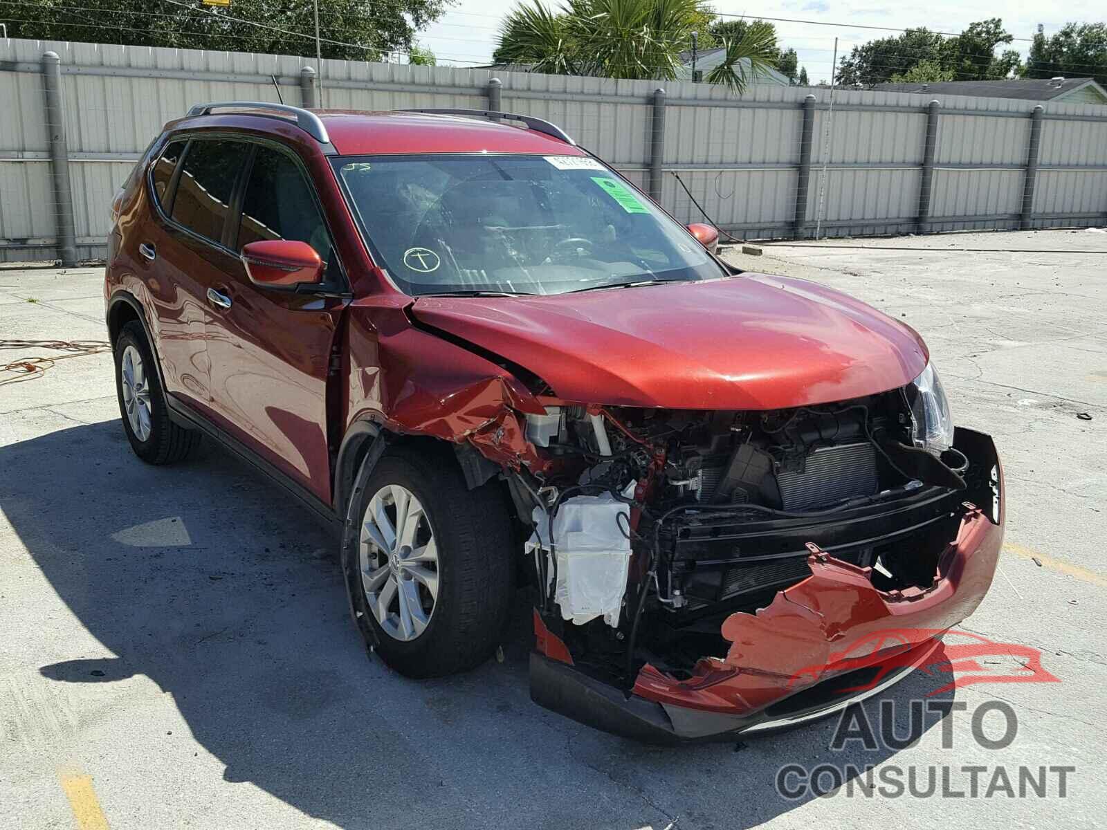 NISSAN ROGUE S 2016 - KNMAT2MT8GP604988