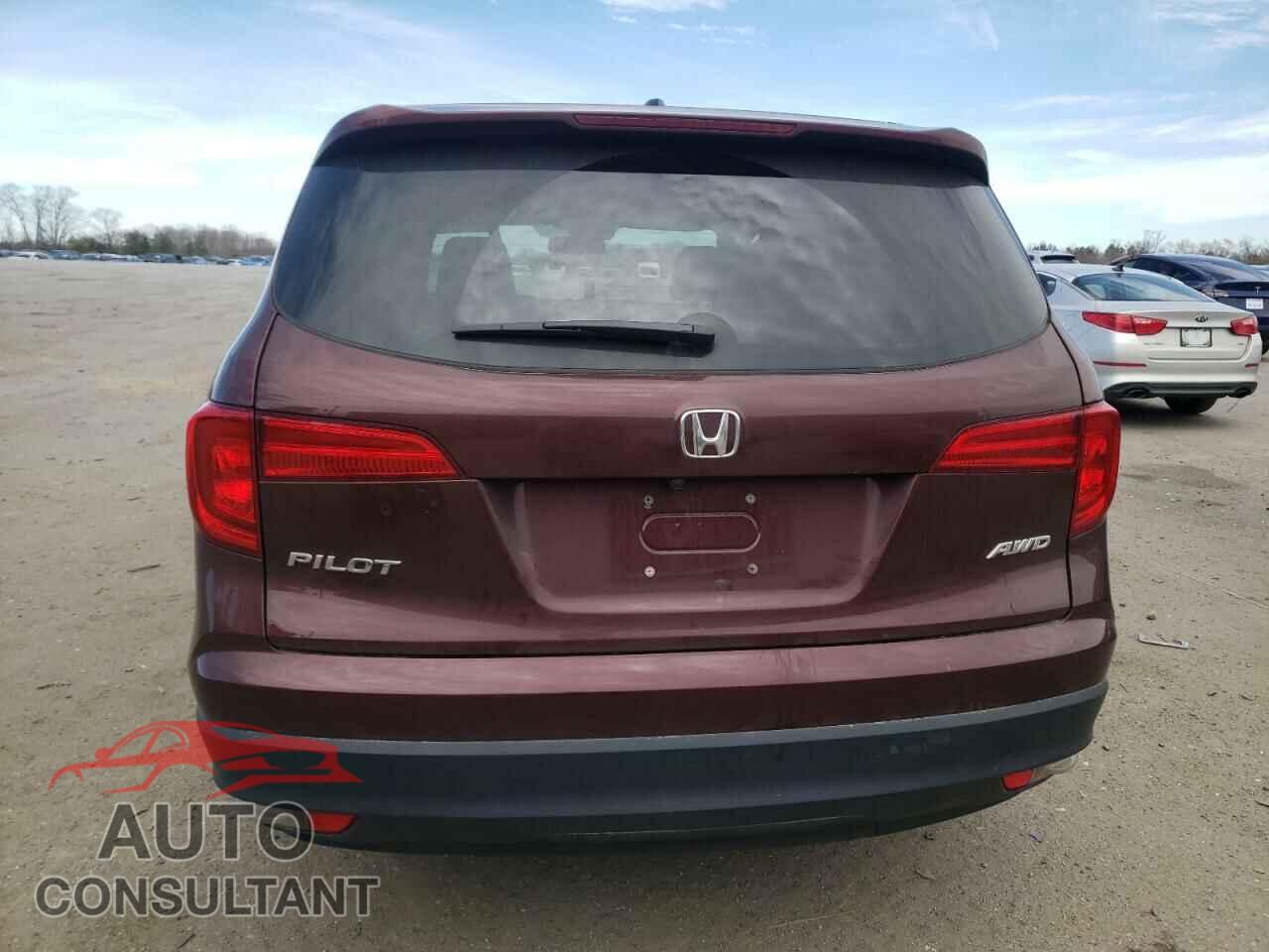 HONDA PILOT 2018 - 5FNYF6H69JB058866