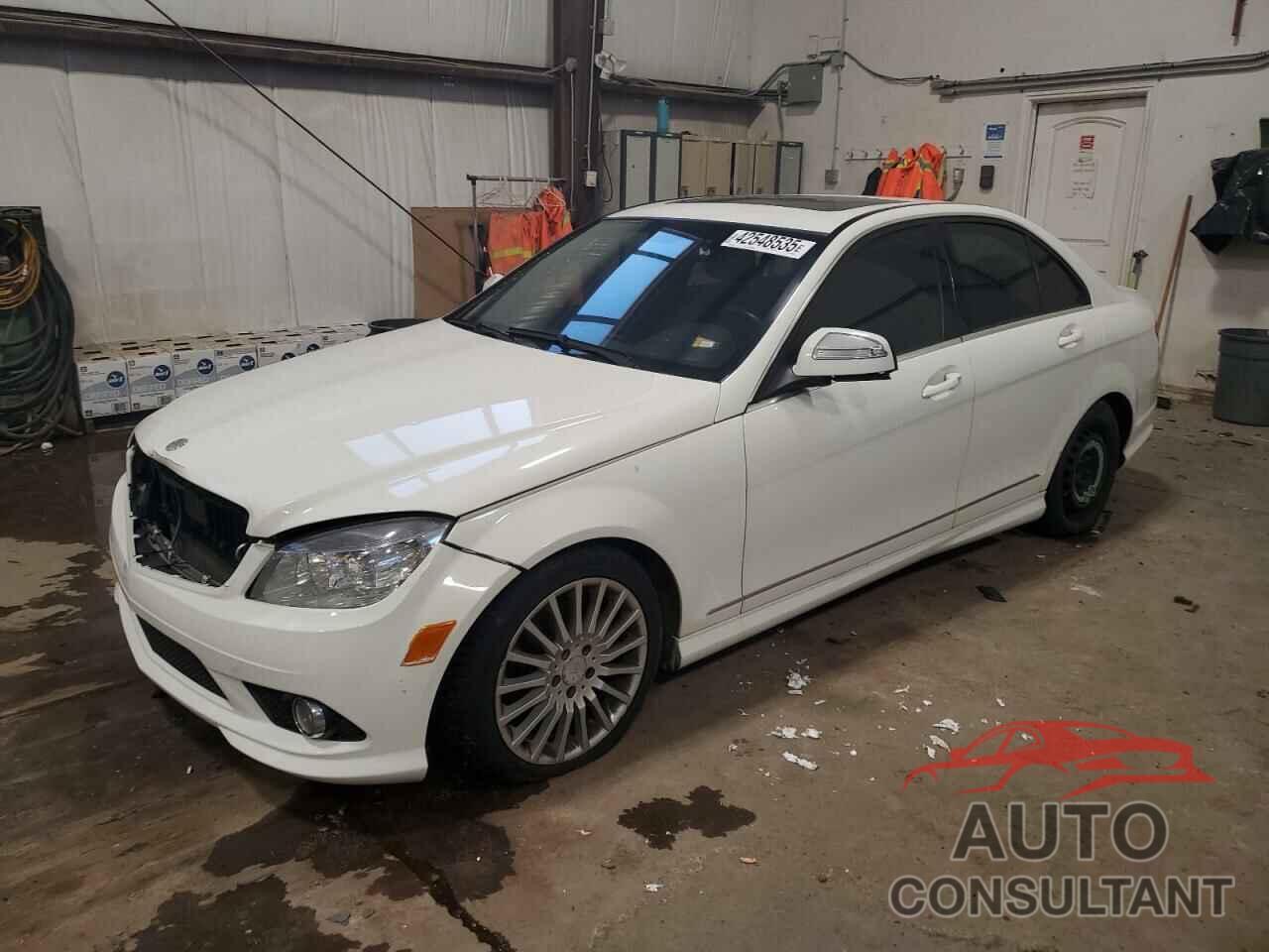 MERCEDES-BENZ C-CLASS 2009 - WDDGF52X59F349563