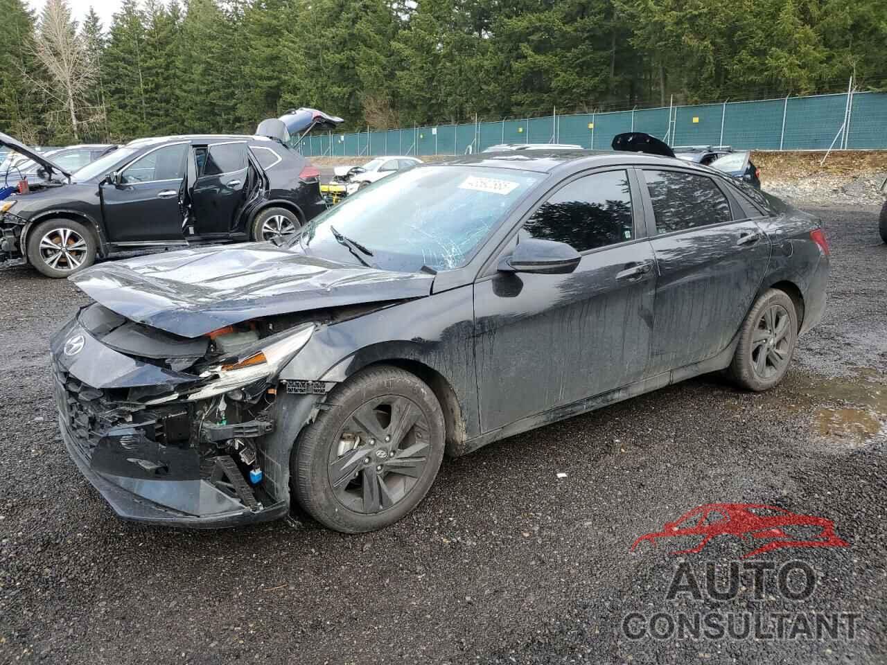 HYUNDAI ELANTRA 2021 - KMHLM4AJXMU007211