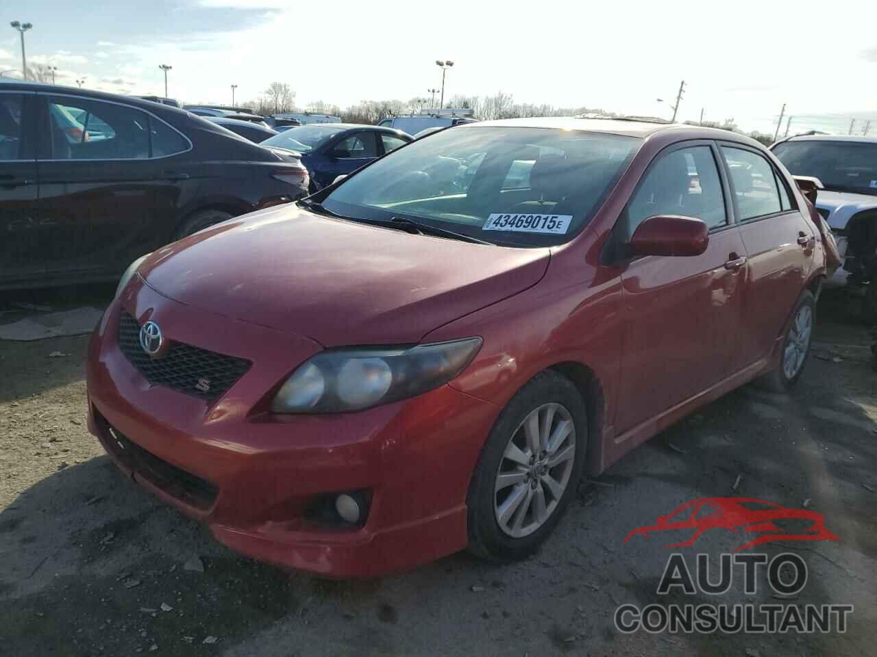 TOYOTA COROLLA 2010 - 2T1BU4EE5AC469469