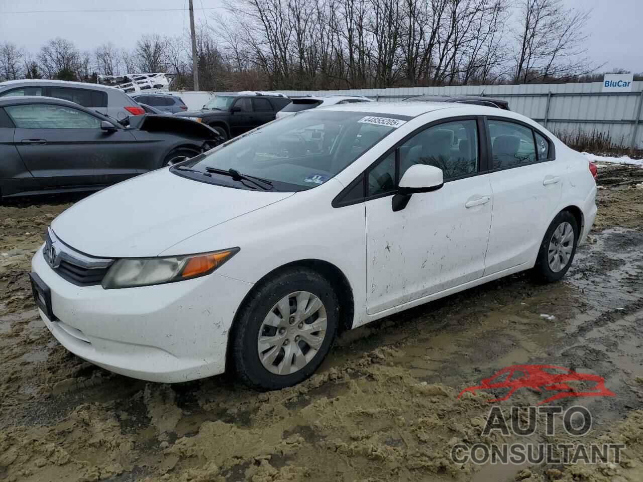 HONDA CIVIC 2012 - 19XFB2F52CE385446