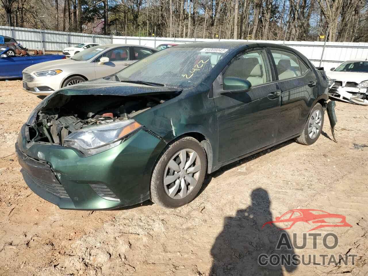 TOYOTA COROLLA 2015 - 2T1BURHE6FC312422