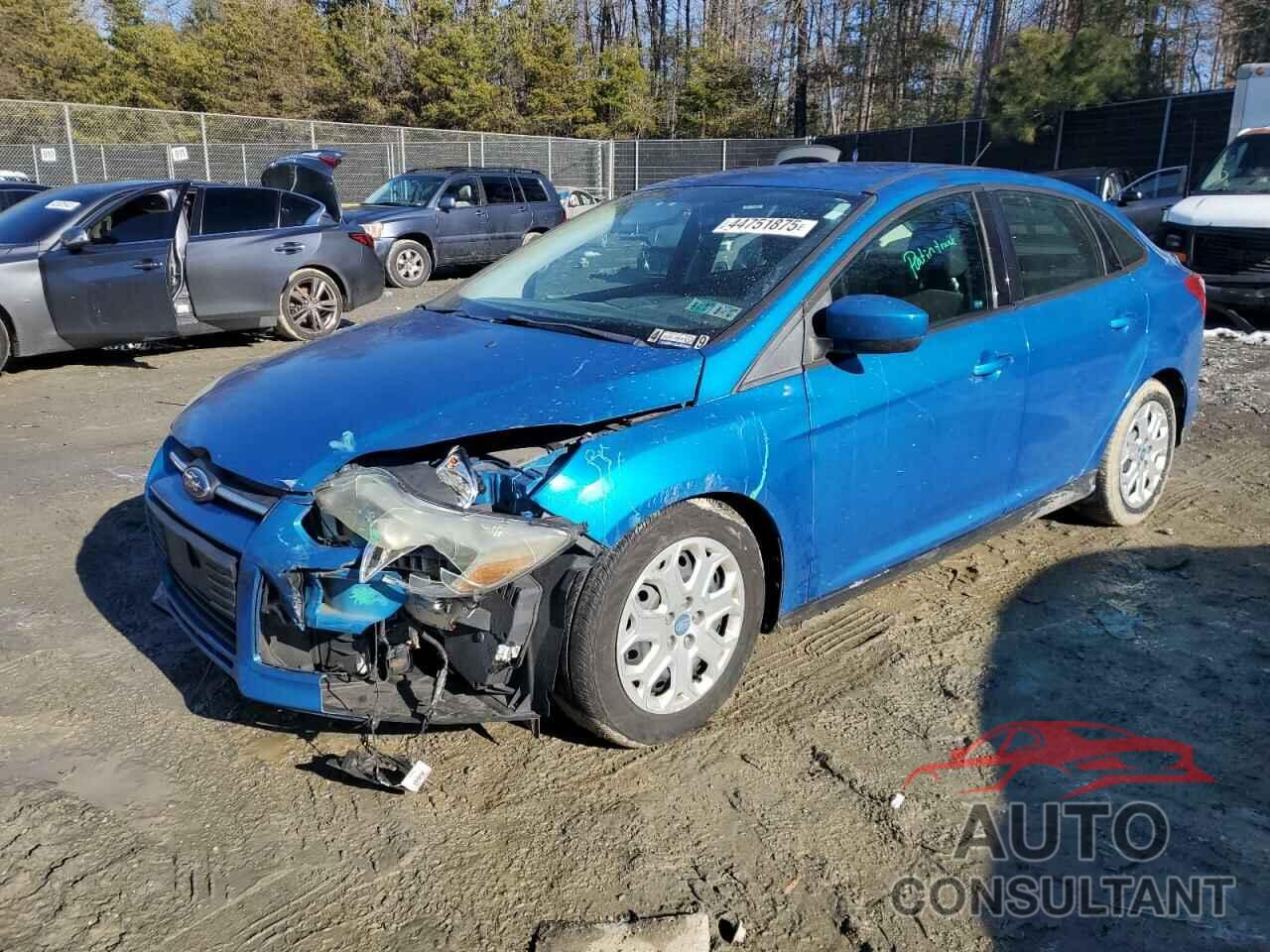 FORD FOCUS 2012 - 1FAHP3F25CL152535
