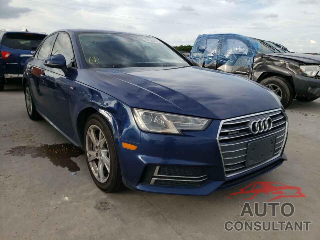 AUDI A4 2018 - WAUDNAF45JA065082