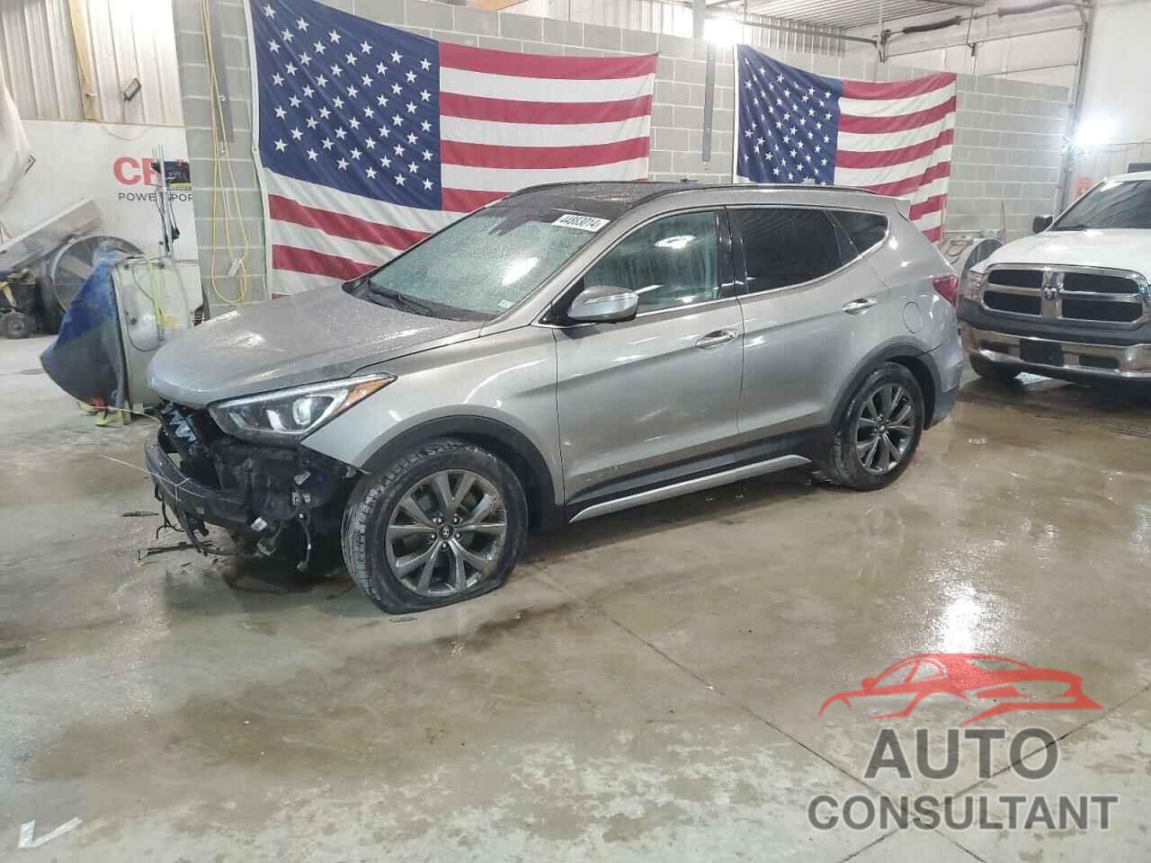 HYUNDAI SANTA FE 2018 - 5XYZWDLA9JG531257