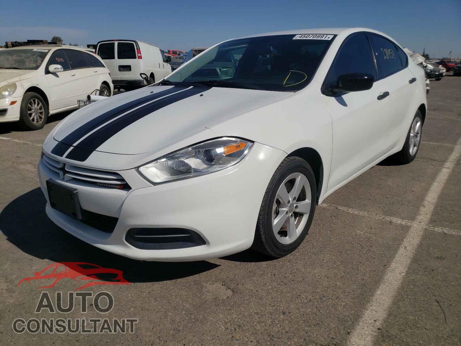 DODGE DART 2016 - 1C3CDFAA4GD797663