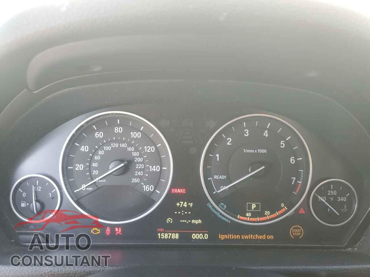 BMW 3 SERIES 2013 - WBA3A5C58DF603874