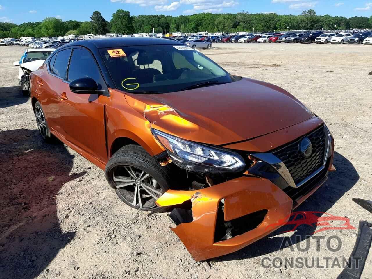 NISSAN SENTRA 2021 - 3N1AB8DV0MY309677