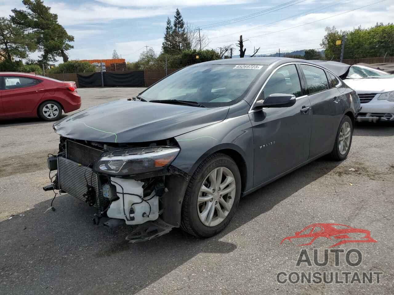 CHEVROLET MALIBU 2017 - 1G1ZE5ST9HF150669