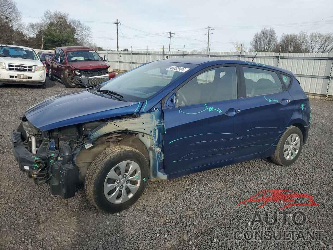 HYUNDAI ACCENT 2017 - KMHCT5AE2HU334526